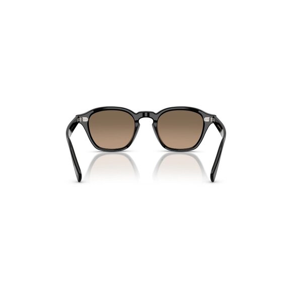 New OLIVER PEOPLES Eyles Black Polarised Square OV5580SU 1731/GN Sunglasses Wome - Picture 5 of 6